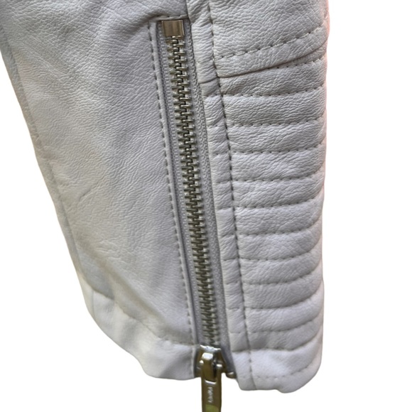 JUST JEANS, leather look jacket, size 12 - Picture 6 of 10